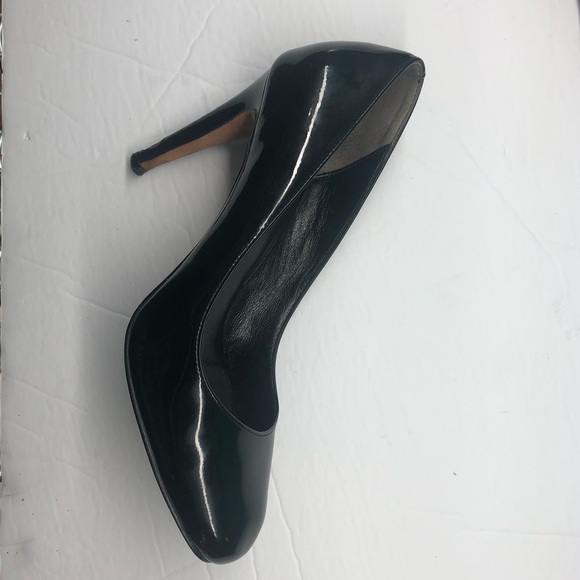 Cole Haan Black Patent Leather Pump Heels Size 6 B - Picture 4 of 7